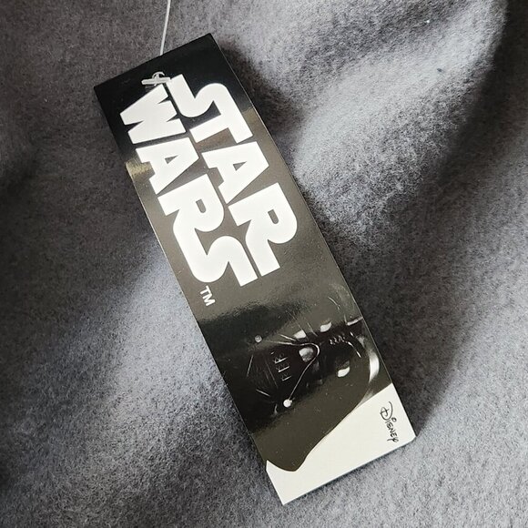Disney Star Wars Zipper Up Hoodie, NWT, Men's Large, Logo front graphic on back - Picture 10 of 12